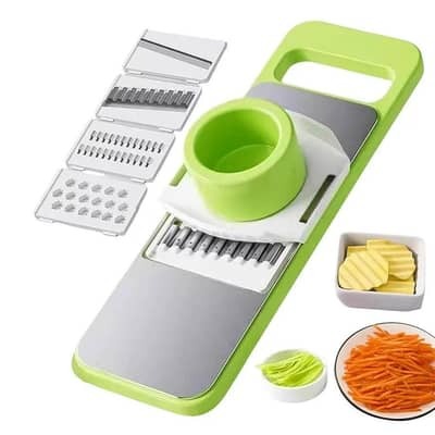 5in1 Vegetable Cutter | Multifunctional Stainless Steel Vegetable Cutter