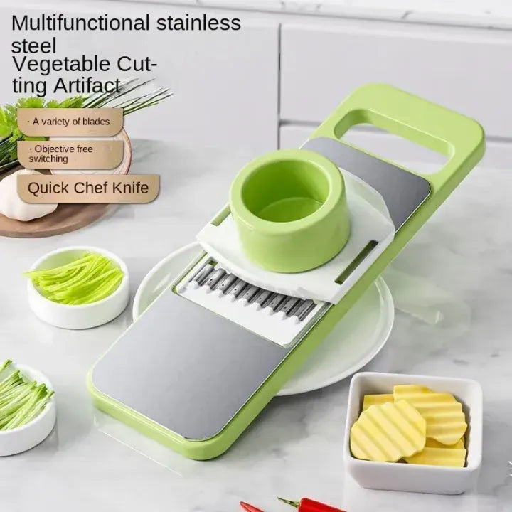 5in1 Vegetable Cutter | Multifunctional Stainless Steel Vegetable Cutter
