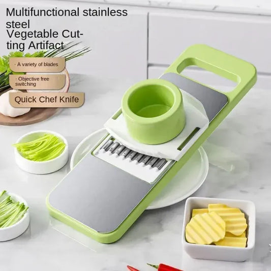 5in1 Vegetable Cutter | Multifunctional Stainless Steel Vegetable Cutter