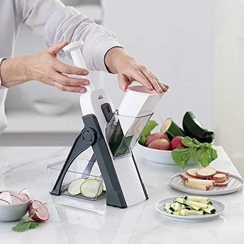 Mandoline Slicer | Safe Adjustable Vegetable Cutter