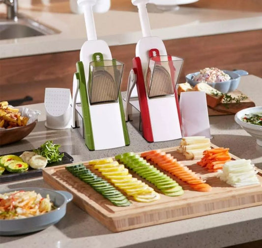 Mandoline Slicer | Safe Adjustable Vegetable Cutter