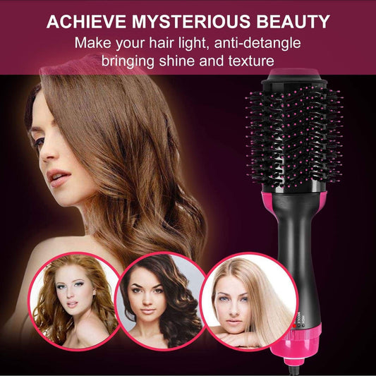 3-in-1 One Step Hot Air Brush Hair Dryer & Styler