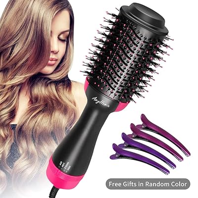 3-in-1 One Step Hot Air Brush Hair Dryer & Styler