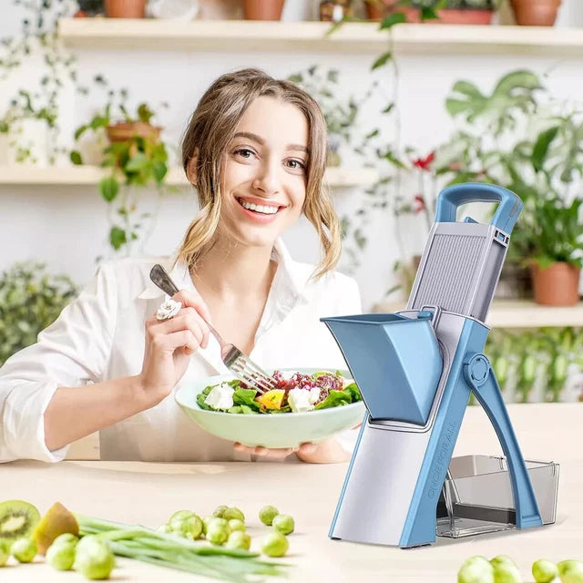 Mandoline Slicer | Safe Adjustable Vegetable Cutter