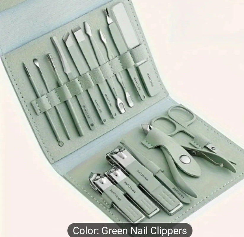 16Pcs Manicure Set for Women Men
